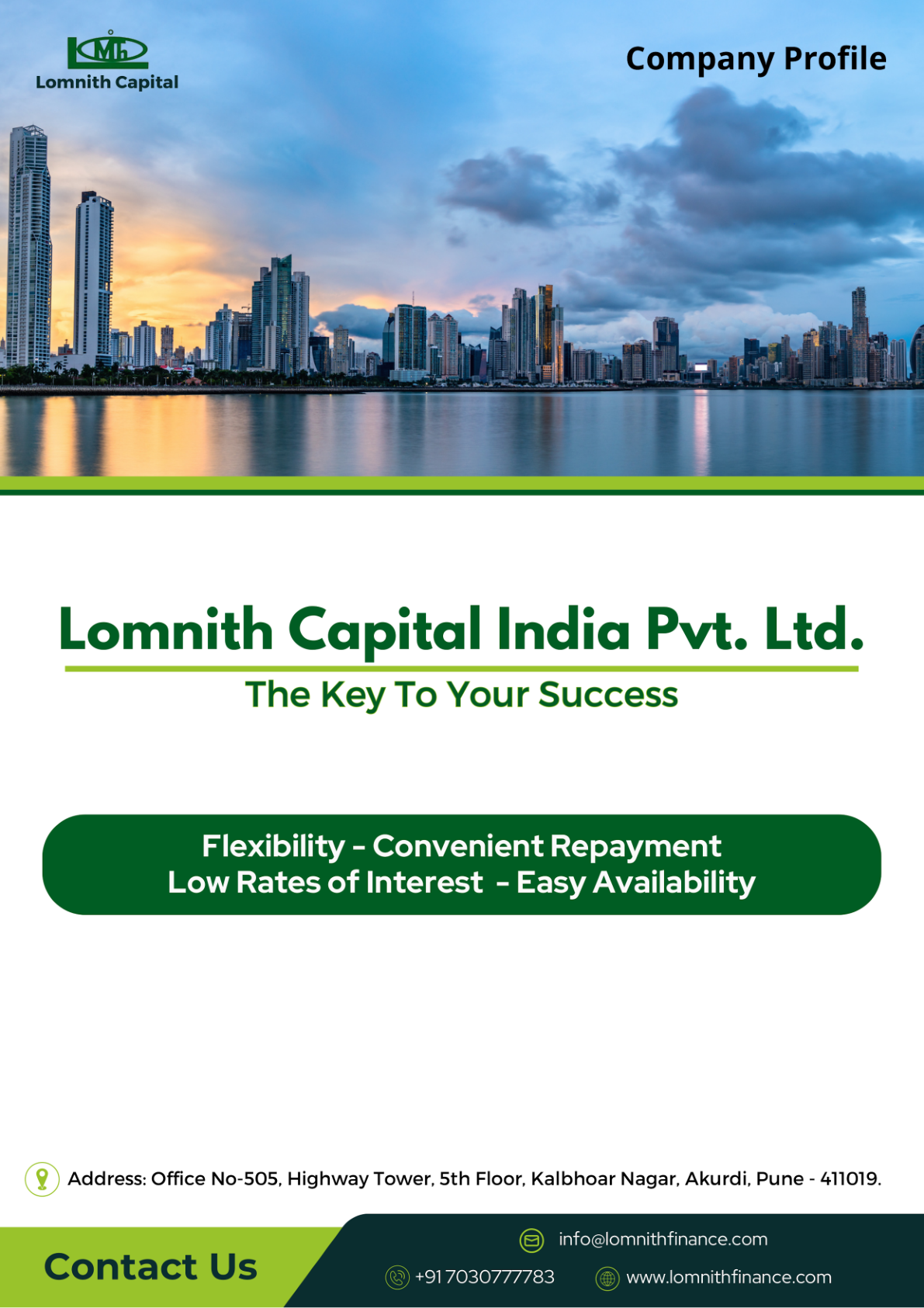 Lomnith Capital company profile cover